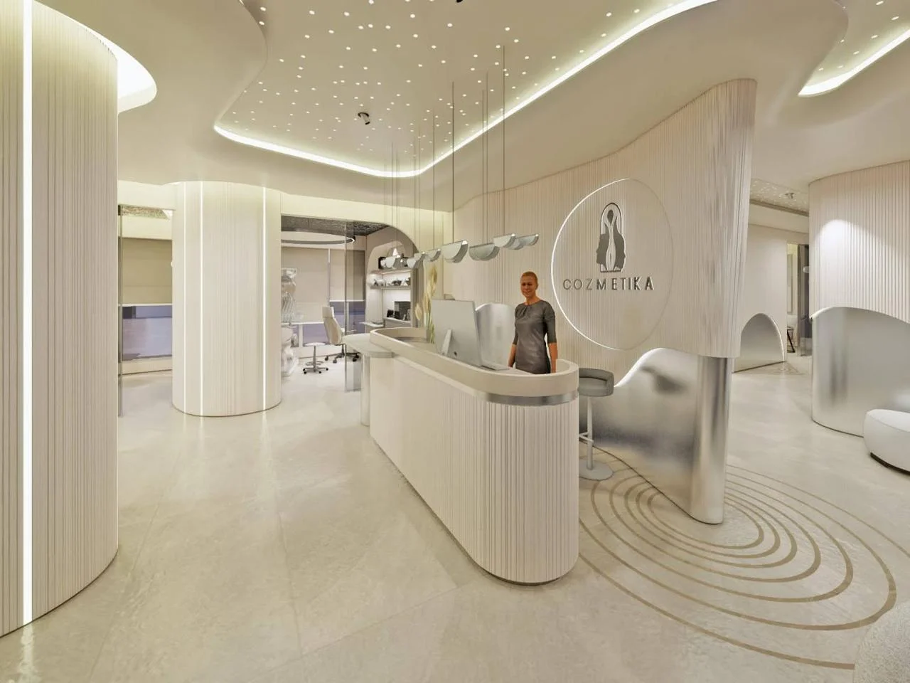 Reception area of Punjab Interiors Group for interior design consultation